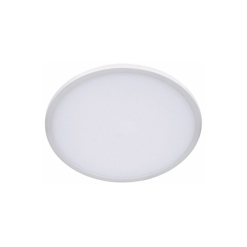 Downlight LED SMD 4014 redondo "Kaju" (8W 4000K 680lm) IP20 Ø10cm fabricado en aluminio y acrílico color blanco
