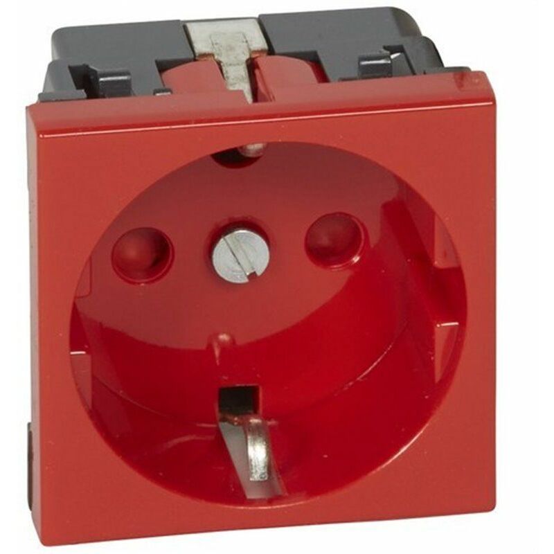 Legrand 077143 - Toma Multisoporte Prog Mosaic - 3x2P+T A 45