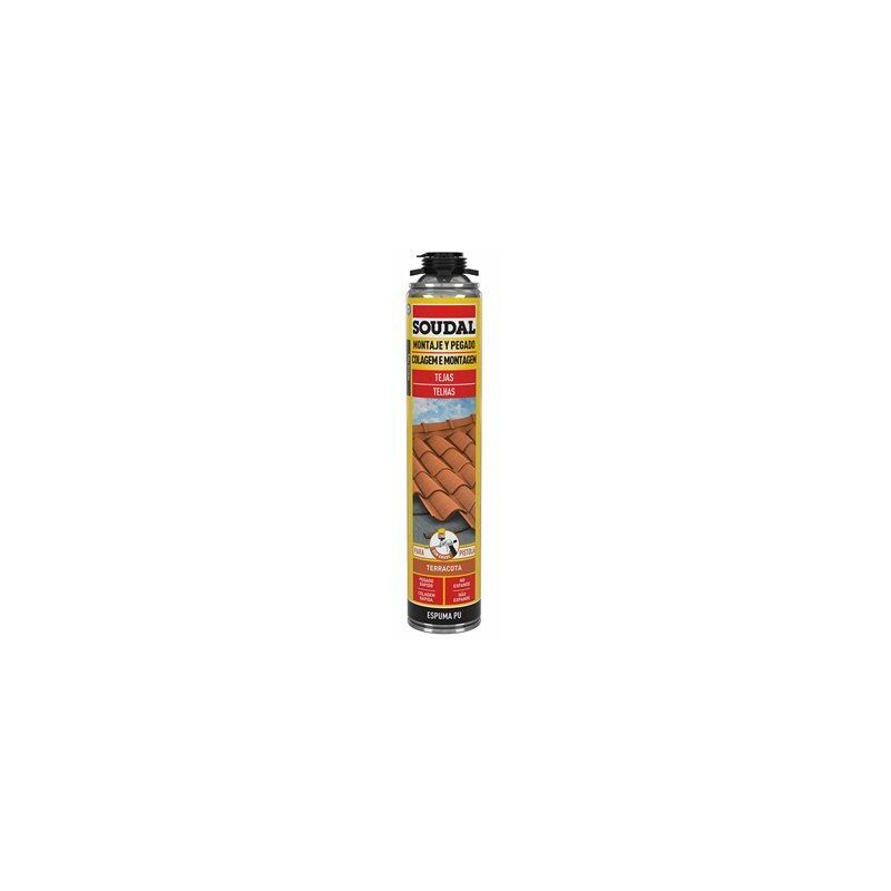 Espuma SOUDAL para Teja para Pistola Roja 750ml