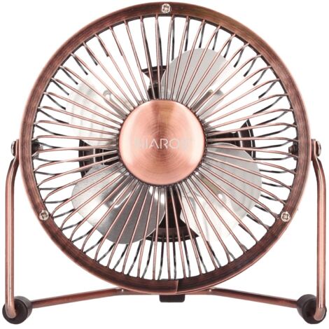 Mini ventilador sobremesa USB 2,5W Cobre (1/5)