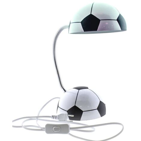 Lámpara de mesa infantil “Champion” E14 IP20 diseño de balón fabricada en hierro (1/4)