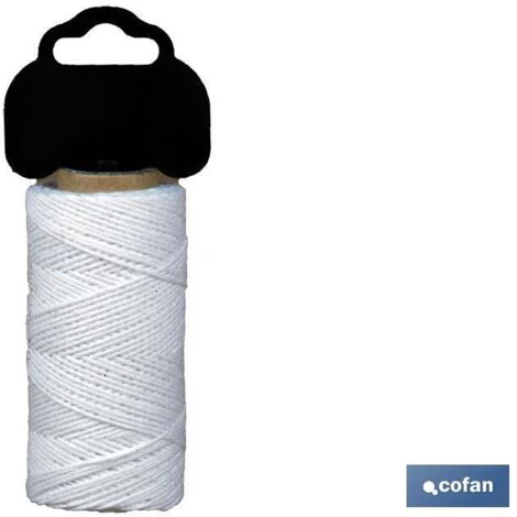 Blíster Bobina Hilo De Algodon 50grs blanco