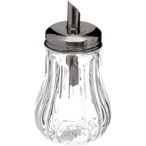 Azucarero Clásico de Cristal ø6,5x14cm (1/4)