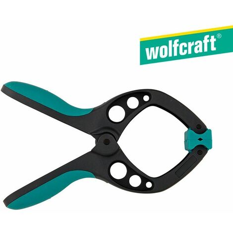 PINZA CON RESORTE 1 FZ 60mm 3631000 WOLFCRAFT