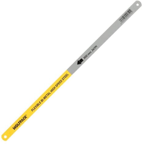WOLFPACK LINEA PROFESIONAL hoja para sierra arco bimetal hss 1corte (1/2)
