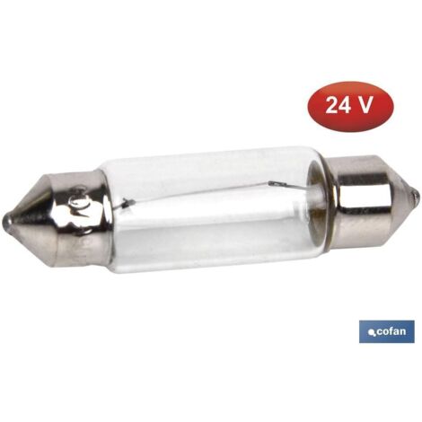 Lámpara cofan plafonier c5w (11x38) 24v