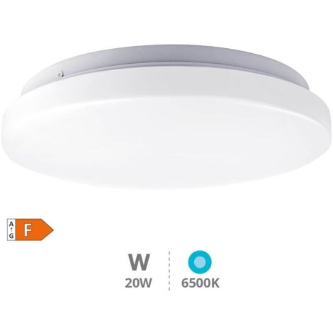 Plafon techo Mond 20W 6000K 1760lm blanco redondo (1/4)