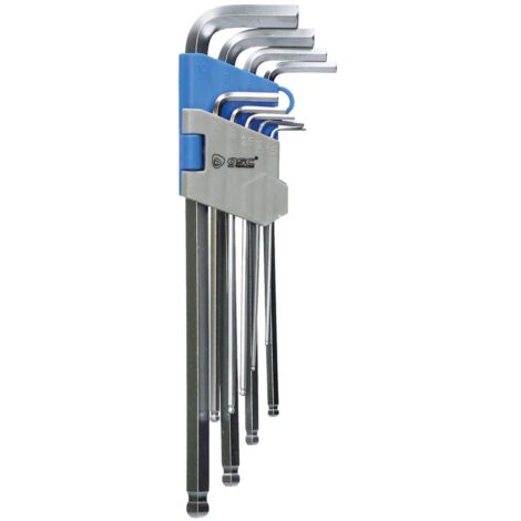 Set 9 llaves allen de 1,5 a 10mm (1/3)