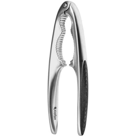 COFAN cascanueces negro modelo sena 15,5 x 4,5 x 1,6 cm , Cascanueces modelo Sena. Está fabricado en aleación de zinc de muy buena calidad.Está disponible con los detalles en silic