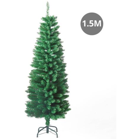 Árbol de navidad artificial tipo lápiz Bousso 1,5M 360 ramas (1/5)