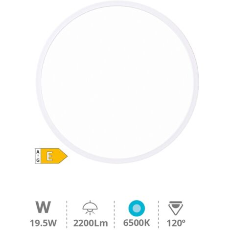 Plafón techo LED Melun 19,5W 6500K (1/5)