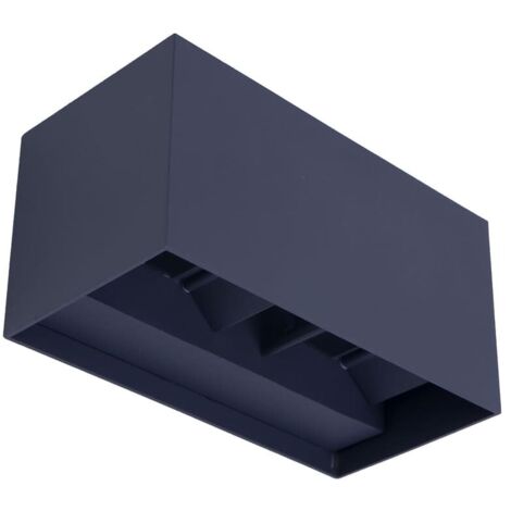 Aplique LED COB “Open” de cuatro luces (20W 4000K 700lm) – Antracita (1/5)
