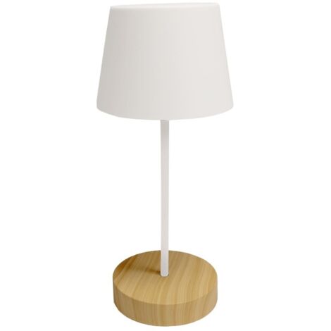 Lámpara de mesa LED Merida Madera IP44 3W 300Lm. 3000K (1/5)
