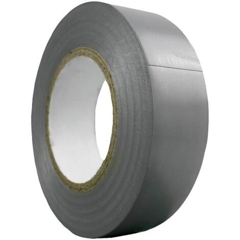 WOLFPACK LINEA PROFESIONAL cinta aislante 20 m. x 19 mm. gris uso doméstico