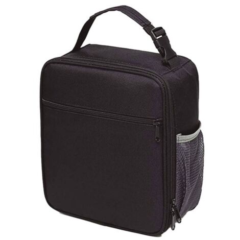 08808snk1 Milan Bolsa Isotérmica Porta Alimentos Gran Capacidad 5l Sunset Negro 8411574097914