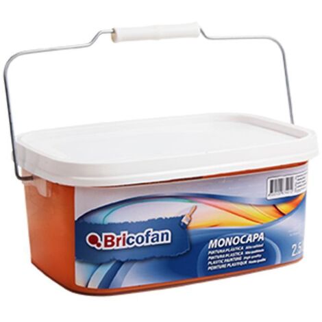 Pintura Plástica Monocapa Naranja Tostado (2,5 Lt)