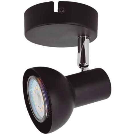 Foco de techo simple Serie Kaitola GU10 Negro (1/2)