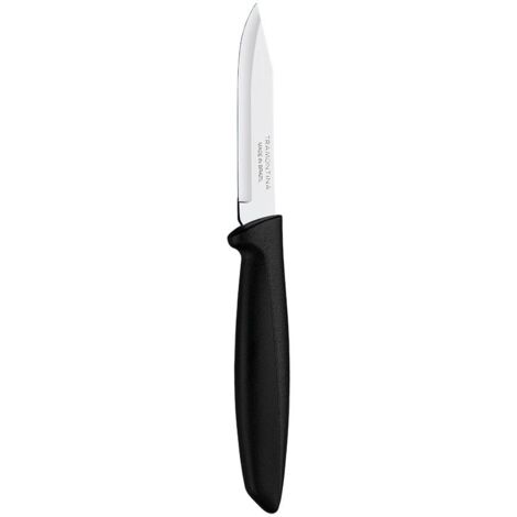 Cuchillo para legumbres y frutas 3 plenus negro 7,62cm tramontina (1/2)