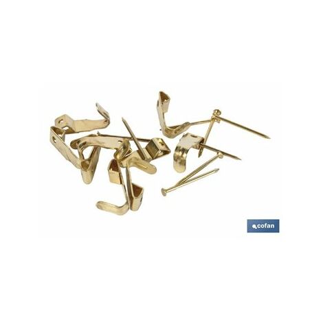 COFAN blíster de 7 uds. gancho cuelgacuadros nº 1 venta unitaria