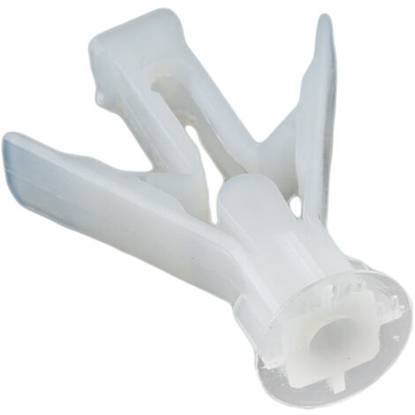 Taco pladur plástico blanco 10xø10mm (50 unidades)