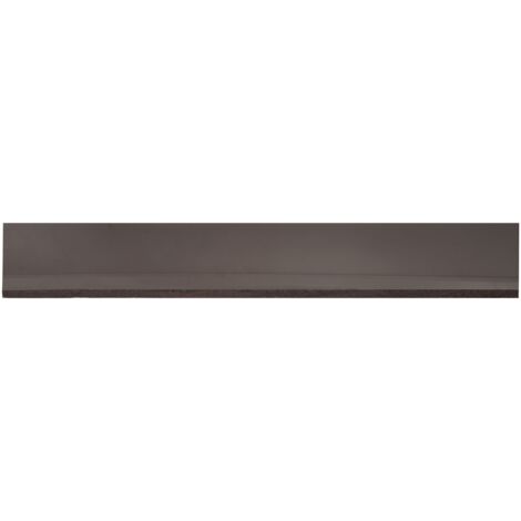 Burlete adhesivo pvc flexible 1m x 38mm marrón (1/2)