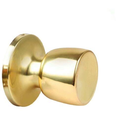 Pomo tirador puerta handlock tubular latón brillo