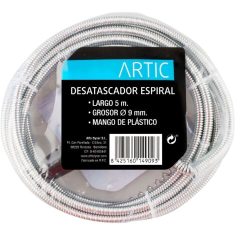 Desatascador espiral 5m artic 9mm (1/3)