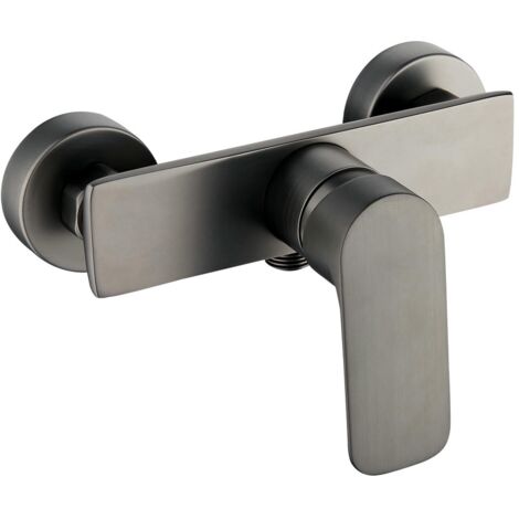 Grifo Monomando Coral Titanio Mate Ducha Estilo Contemporáneo