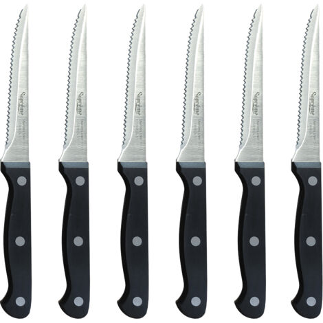 Cuchillos de sierra supreme 11cm 6 piezas (1/2)