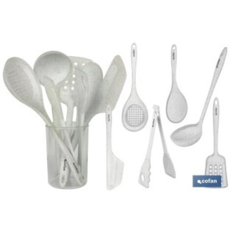 SET DE 7 UTENSILIOS DE COCINA GAMA BACH (1/4)