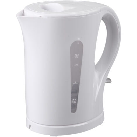 Hervidor agua eléctrico blanco 2200w 1.7l küken (1/2)