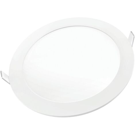 DOWNLIGHT LED MATEL REDONDO BLANCO 18W CHIP SAMSUNG LUZ NEUTRA
