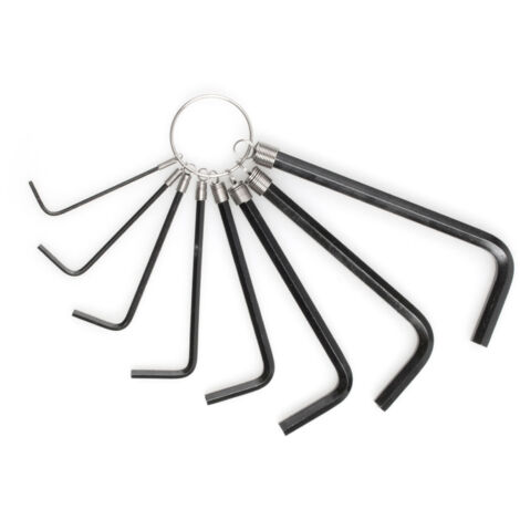 Juego llave allen stein carbono con anilla 10 piezas (1/2)