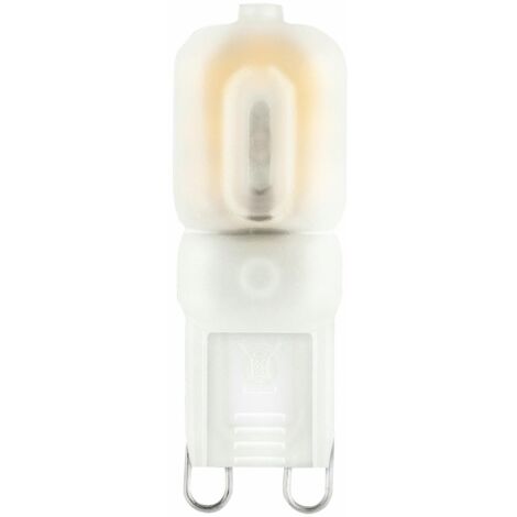 Bombilla LED G9 230V 3W Plana Cálida Matel