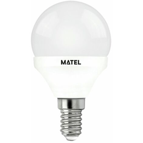 Bombilla LED Esférica 3 Intensidades E14 5W Cálida Matel