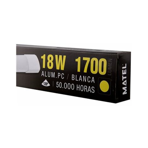 Tubos fluorescentes t5 integrados led 120cm 18w 1530lm