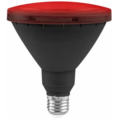 BOMBILLA LED JARDÃN PAR38 IP65 MATEL E27 15W ROJA (1/4)