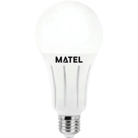 Bombilla led estándar matel E27 aluminio 24W 6400K (1/4)
