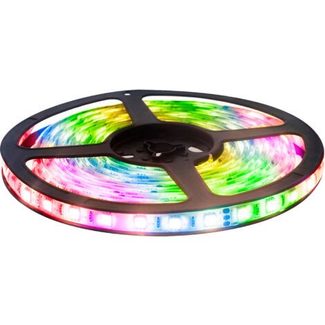 Tira led matel 12v 3 metros ip20 14W rgb (1/2)