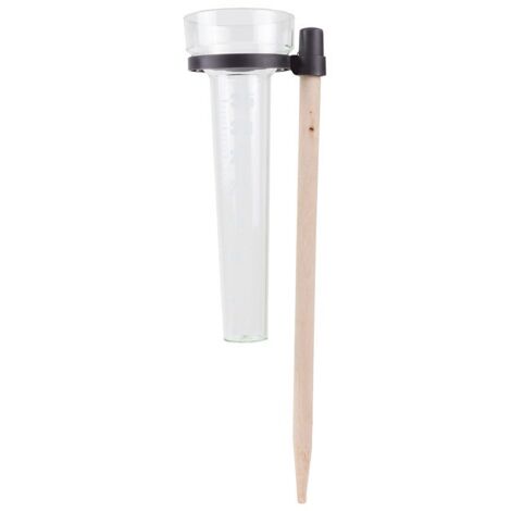 Pluviómetro con soporte de madera benson (1/2)