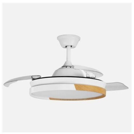 Ventilador de techo EMPERADOR 72W blanco / haya 3 aspas