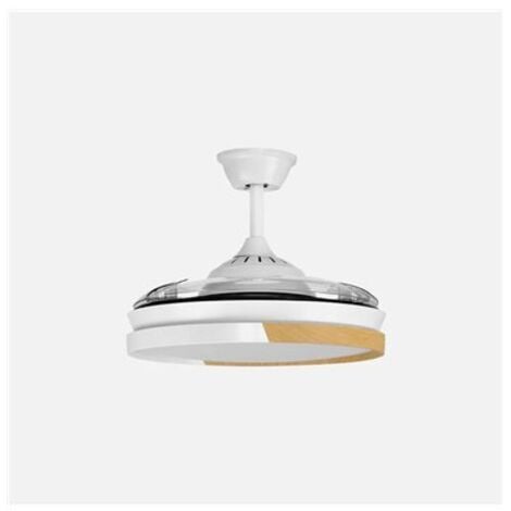 Ventilador de techo EMPERADOR 72W blanco / haya 3 aspas