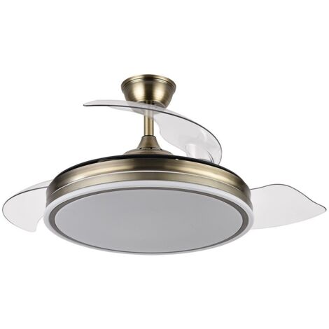 VENTILADOR BAYOMO 59W 50CM NIQUEL