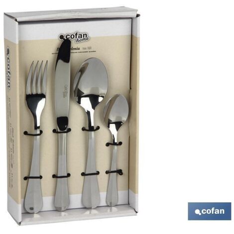Cuberteria INOX Modelo Bolonia 24 Pcs C-18/0 2 mm (1/2)
