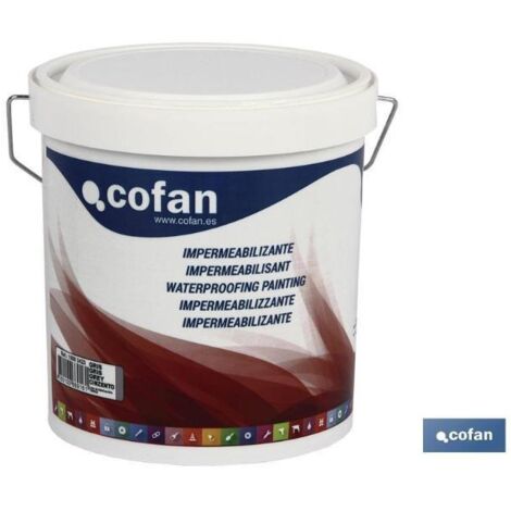 COFAN impermeabilizante transparente (750 ml) , Revestimiento Impermeabilizante cuenta con mucha elasticidad lo que le permite acompañar los movimientos de dilatación y contracción