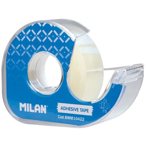Blíster con cinta adhesiva transparente 19mm x 33m Milan (1/3)