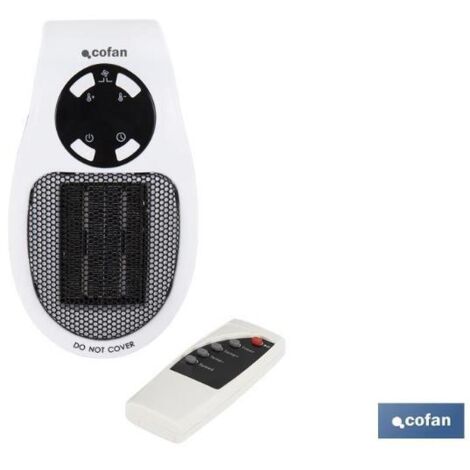 COFAN calefactor ceramico de enchufe con mando a distancia 500 w (1/6)