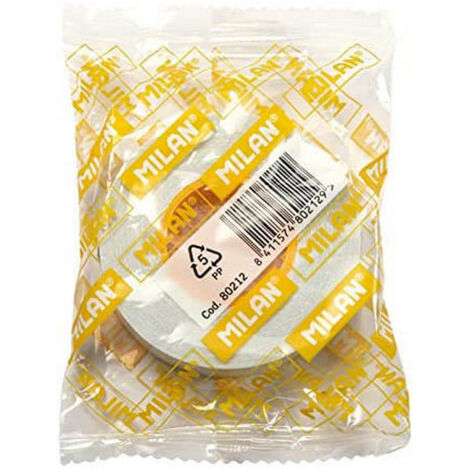 Cinta adhesiva transparente de doble cara 15mm x 10m Milan (1/3)