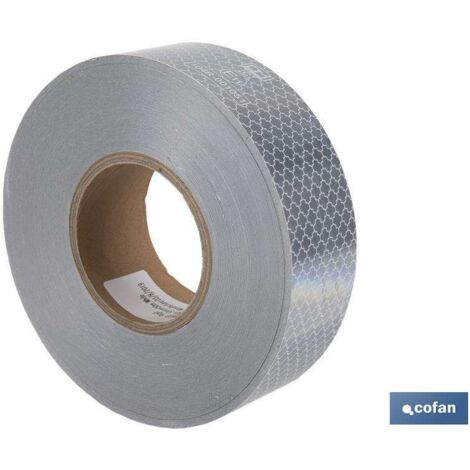 Rollo Retroreflectante Continuo 50m Blanco