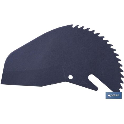 COFAN recambio cuchilla cortatubos 63 mm (21/2) 09514386 , Recambio de cuchilla para tijera cortatubos. La medida de la cuchilla es de 63 mm (2 1/2). Este modelo de cuchilla es muy